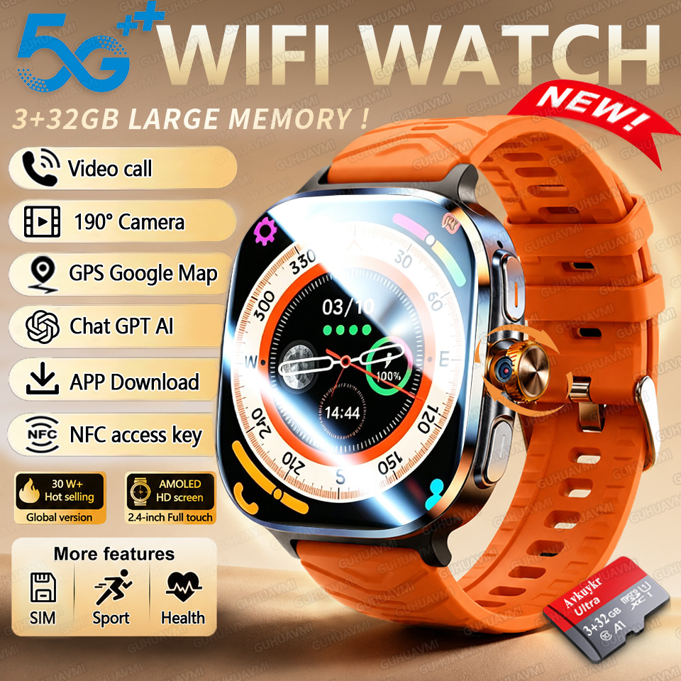 Fitness & Nutrition Lab Zapopan - 5G Smartwatch Heren Dames GPS Kaart