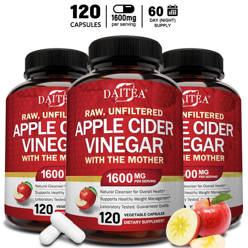 Appelciderazijn 1600 mg met de - Apple Cider Vinegar Pill recensie en prijs